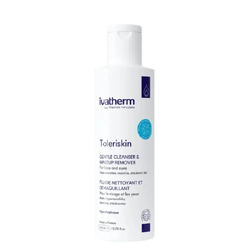 Cel mai bun preț IVATHERM TOLERISKIN DEMACHIANT FLUID PENTRU FATA SI OCHI 200ML