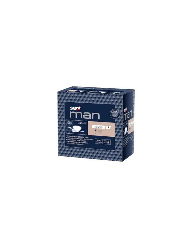 Preț promoțional SENI ABSORBANTE UROLOGICE MAN LIGHT LEVEL 1 15 BUCATI