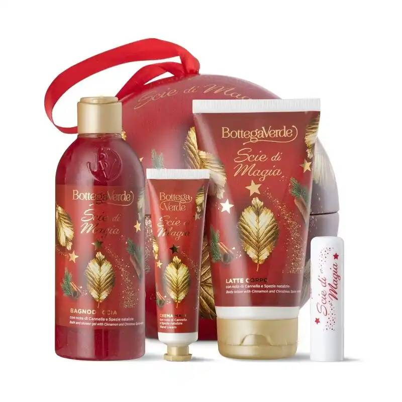 BOTTEGA VERDE 183850 SET CADOU CRACIUN INGRIJIRE DELICATA CU AROMA SCORTISOARA SI VANILIE Livrare rapidă
