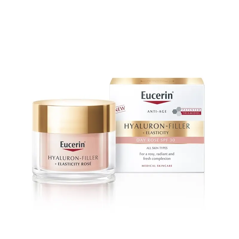 Plată sigură EUCERIN CREMA DE ZI ROSE HYALURON-FILLER + ELASTICITY SPF30 50ML