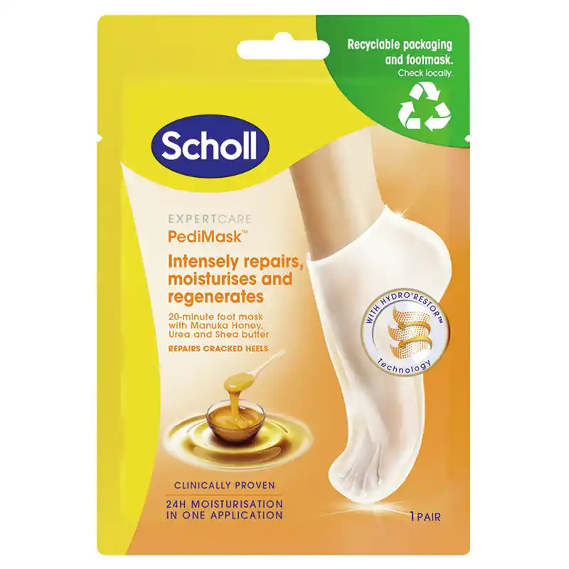 Promoție SCHOLL EXPERT CARE MANUKA HONEY MASCA PENTRU CALCAIE CRAPATE