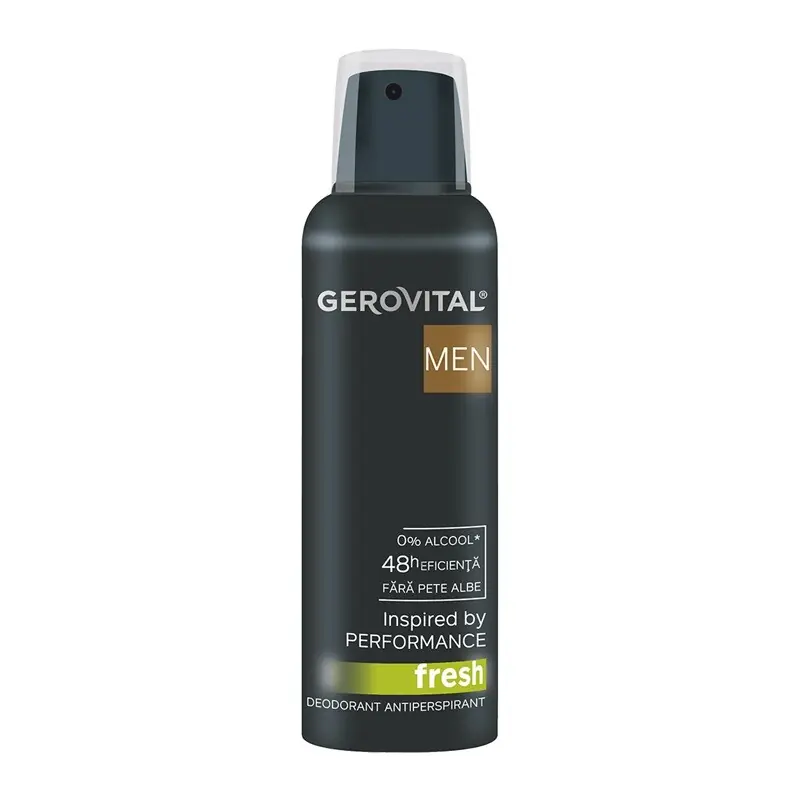 Promoție GEROVITAL MEN DEODORANT ANTIPERSPIRANT FRESH 150ML