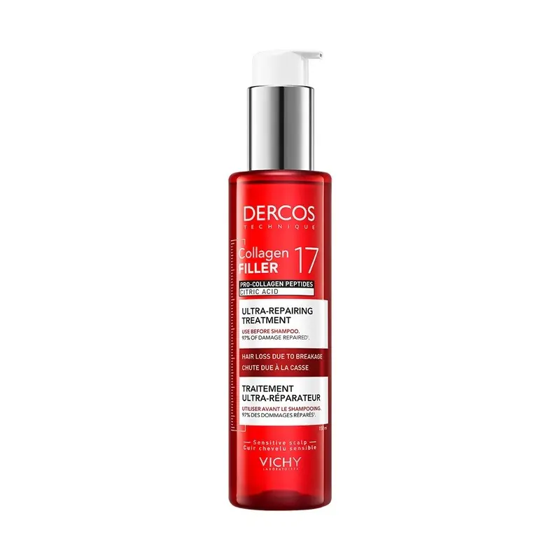 VICHY DERCOS COLLAGEN 17 PRE-SAMPON 150ML Plată securizată