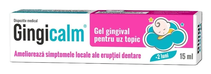 Doar azi ZDROVIT GINGICALM GEL +2 LUNI 15ML