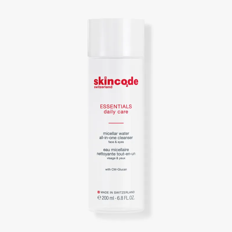 Preț redus SKINCODE ESSENTIALS 1025 APA MICELARA 2 IN 1 DEMACHIANT PENTRU FATA SI OCHI 200ML