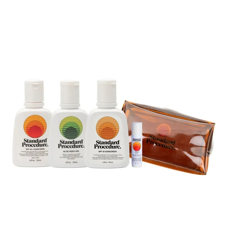 POUCH PACK TRAVEL - Set Complet SPF +Aloe Vera Lichidare de stoc