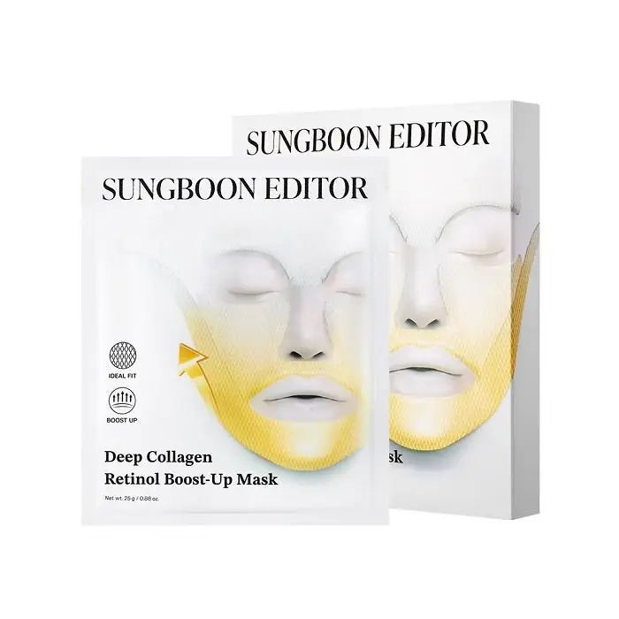 DEEP COLLAGEN RETINOL BOOST UP MASK SET - Set Masti Tip Gel Pentru Elasticitate Si Fermitate Cumpărături sigure