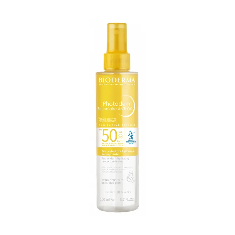 Apa de protectie solara Anti-OX Photoderm, SPF50, 200ml, Bioderma Lichidare de stoc