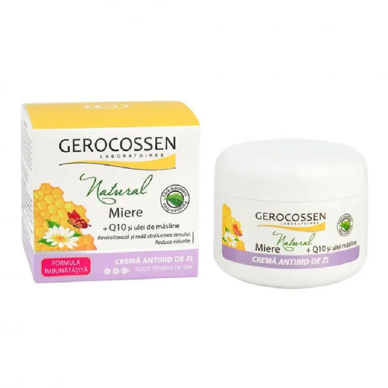 Doar azi Crema antirid de zi Natural Miere, 100 ml, Gerocossen