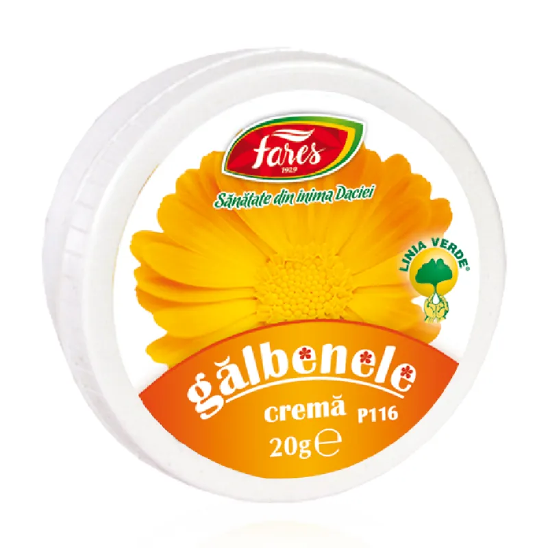 Crema galbenele, 20g, Fares Popular