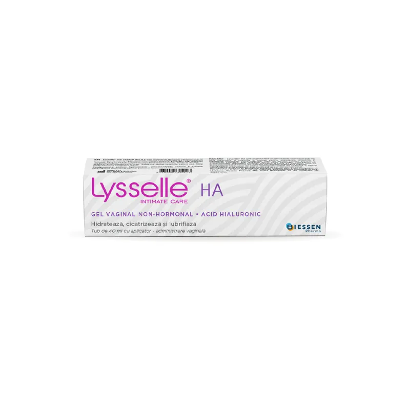 Ieftin Gel vaginal non-hormonal Lysselle, 40 ml, Biessen Pharma