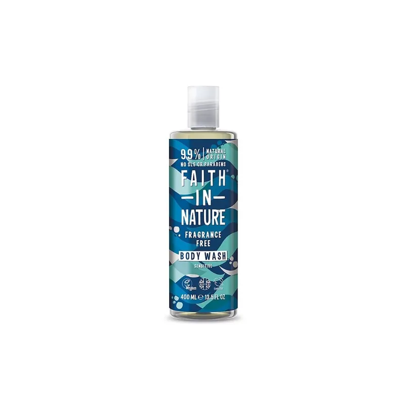 Retur gratuit Faith in Nature Gel de dus natural, fara parfum, hipoalergenic, 400 ml
