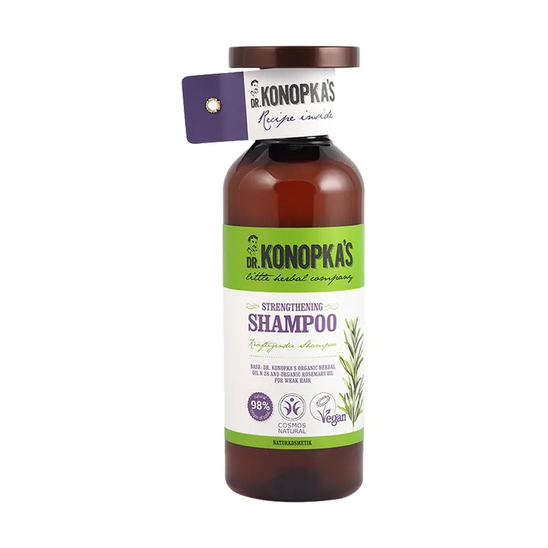 Premium Sampon pentru intarirea firului de par, 500 ml, Dr. Konopkas