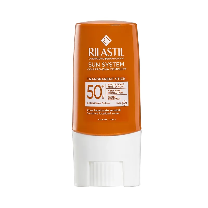 Stick transparent pentru protectia solara SUN SYSTEM, SPF50+, 8.5 ml, RILASTIL Preferatul clienților