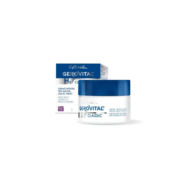 Cel mai bun preț Crema antirid pentru ten matur, 50ml, Gerovital