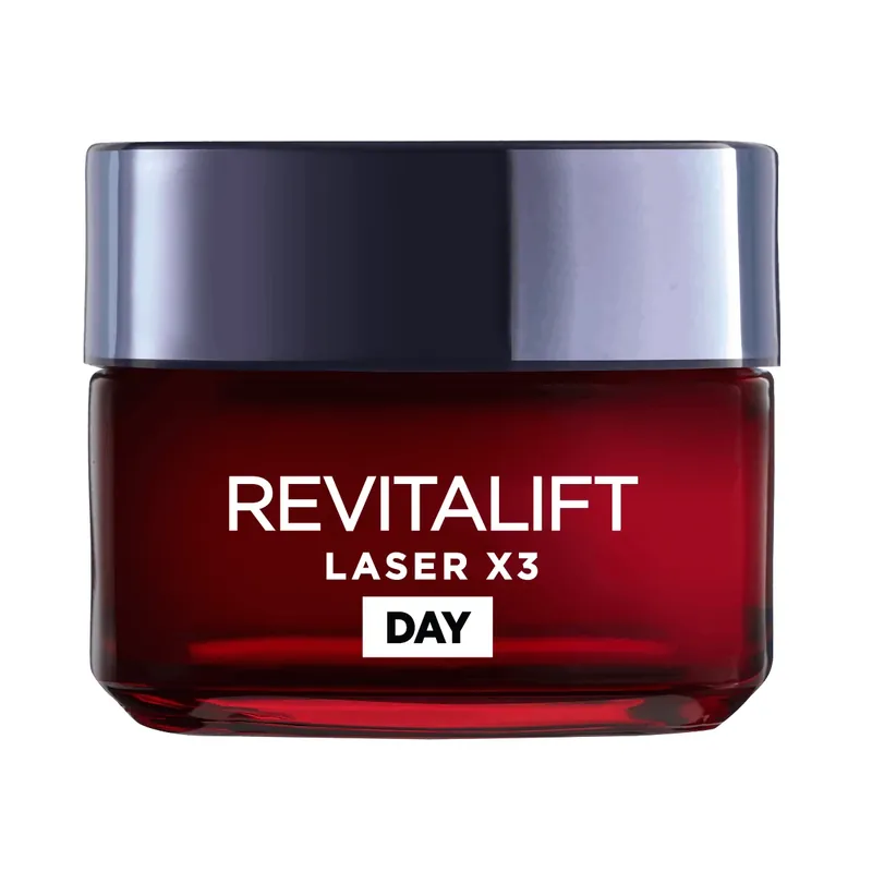 Crema antirid de zi cu tripla actiune Revitalift Laser X3, 50 ml, LOreal Ofertă exclusivă