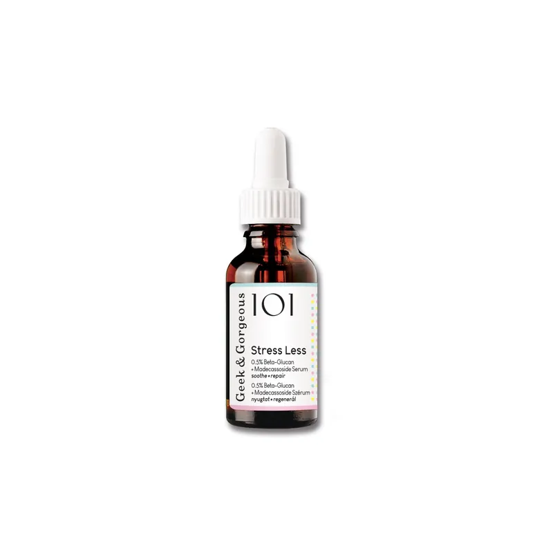 Promoție Ser reparator si calmant, Stress Less, 30 ml, Geek & Gorgeous
