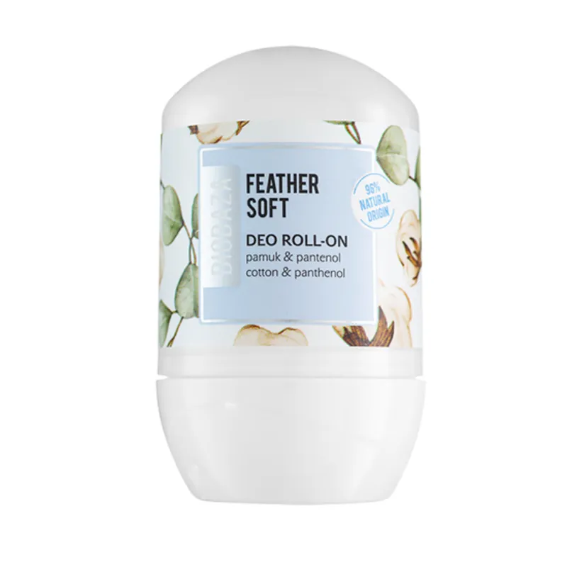Cel mai vândut Deodorant natural Feather Soft, 50 ml, Biobaza