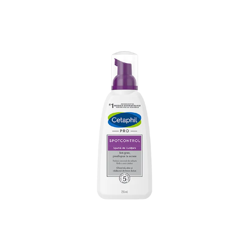 Mai ieftin Spuma de curatare SpotControl PRO, 235 ml, Cetaphil