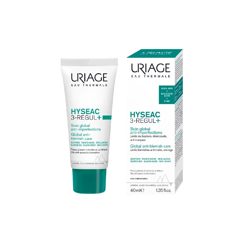Popular Crema anti-acnee 3-Regul+ Hyseac, 40 ml, Uriage