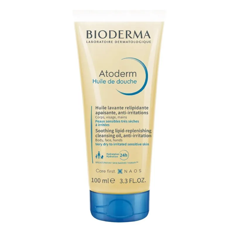 Doar azi Ulei de dus Atoderm, 100 ml, Bioderma