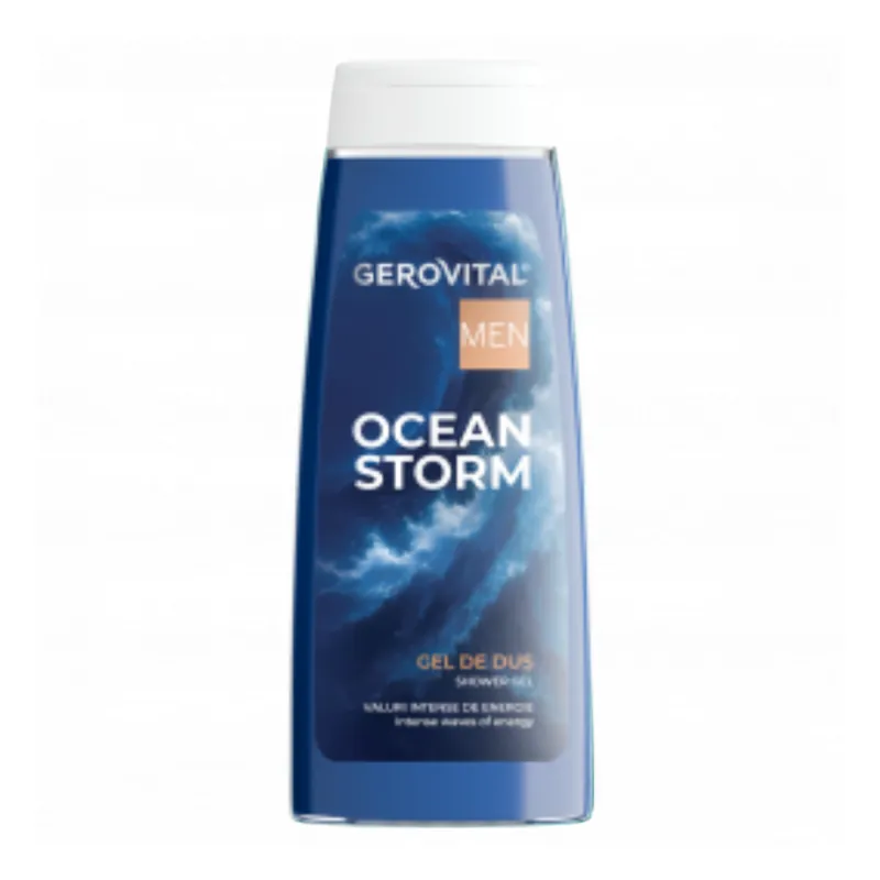 Gel de dus Ocean Storm for Men, 400ml, Gerovital Cel mai bun preț