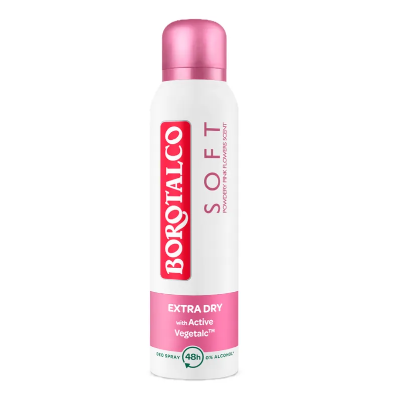 Mai ieftin Deodorant spray antiperspirant Soft, 150 ml, Borotalco