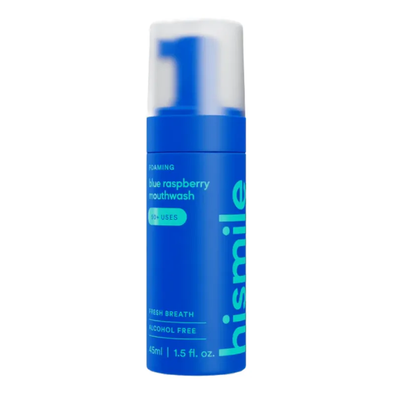 Spuma de gura Blue Raspberry, 45 ml, Hismile Expediere rapidă