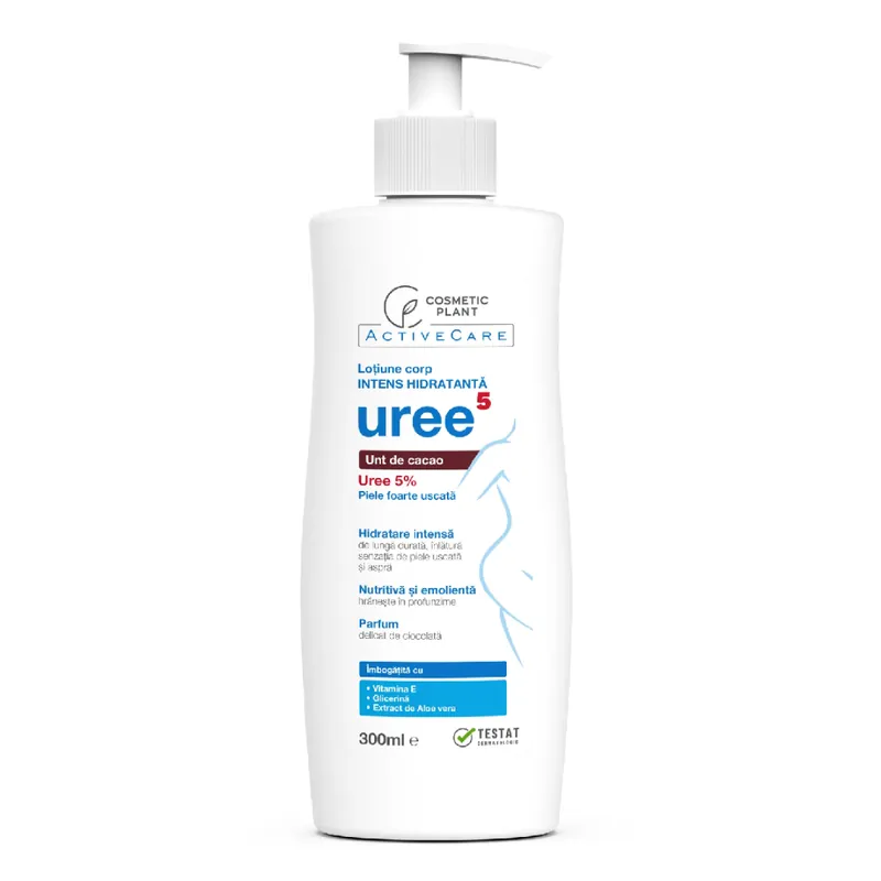 Expediere rapidă Lotiune cu 5% Uree pentru piele foarte uscata Active Care, 300 ml, CosmeticPlant
