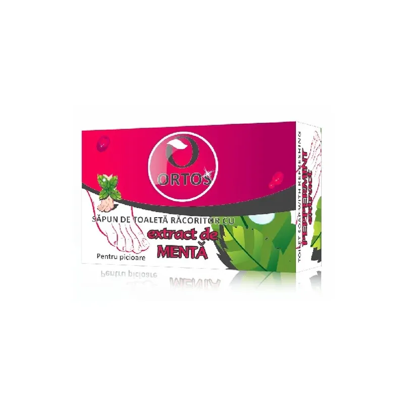 Comandă acum Sapun racoritor cu menta, 100g, Ortos