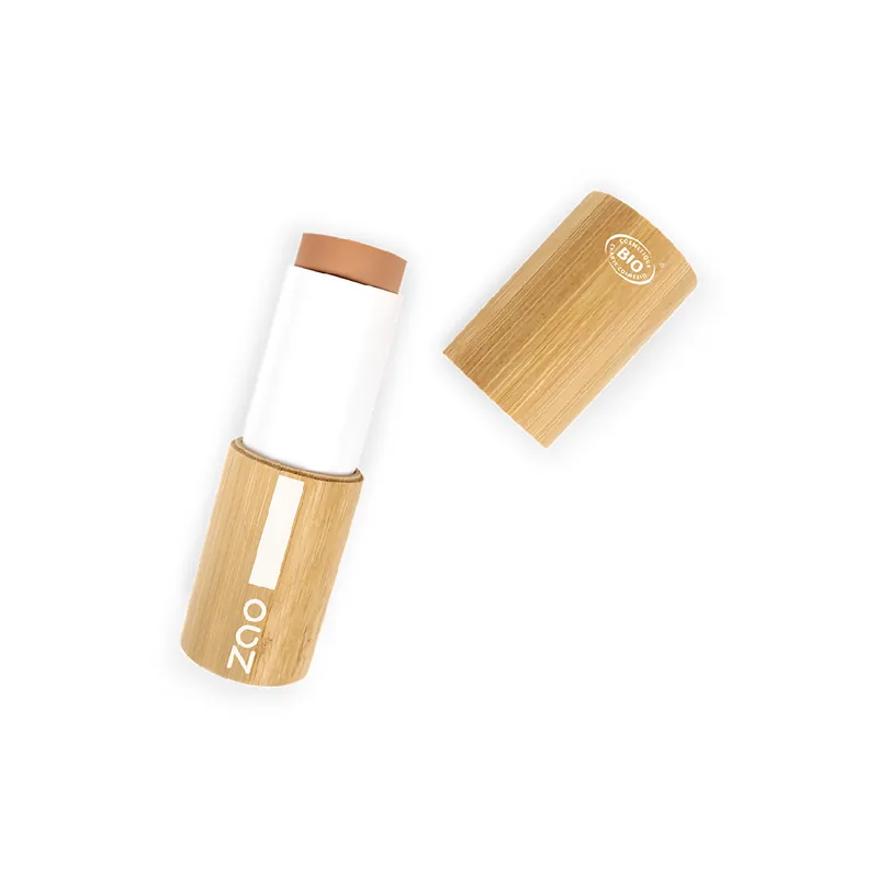 Fond de ten, organic, tip stick, 777, praline medium, Zao Premium