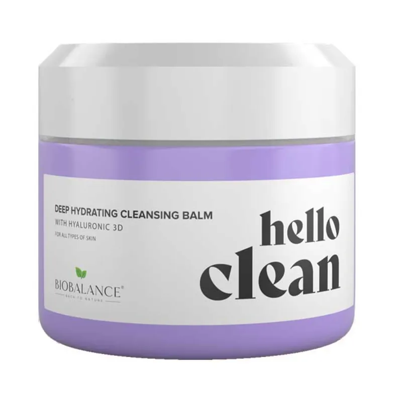 Plată securizată Balsam 3in1 hidratant pentru curatare faciala Hello Clean, 100 ml, Bio Balance