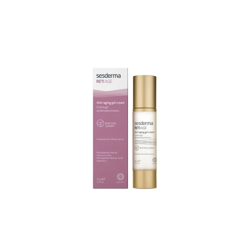 Cremă-gel anti-rid RetiAge, 50 ml, Sesderma Lichidare de stoc
