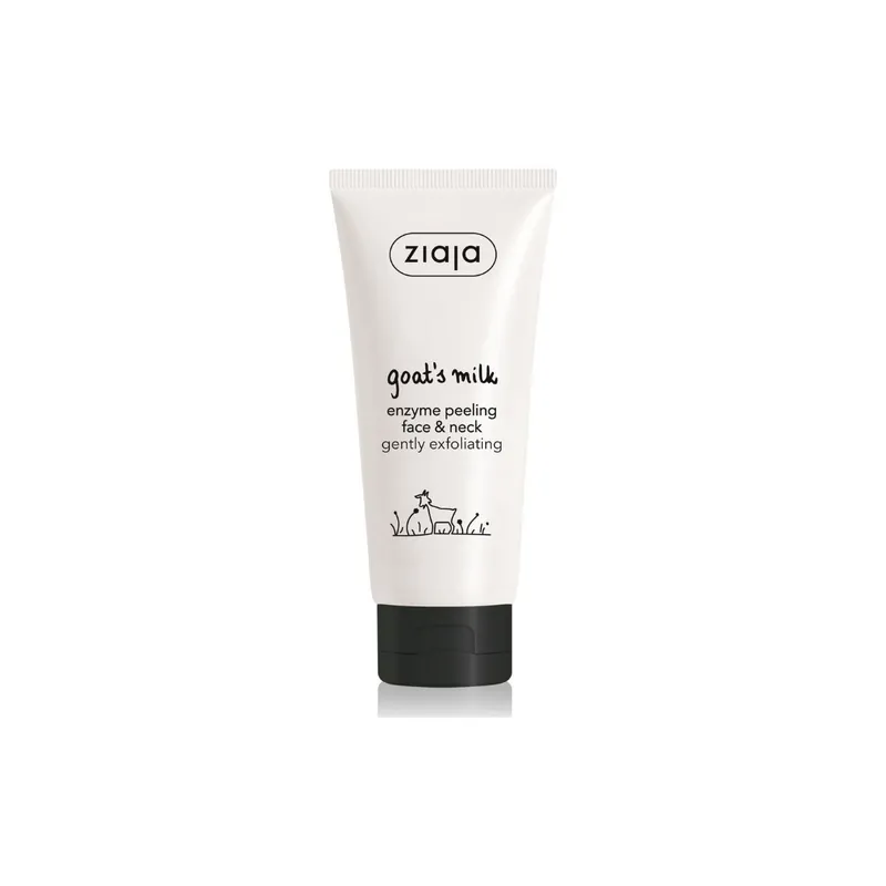 Peeling cu enzime pentru fata si gat Goat‘s Milk, 75 ml, Ziaja Super ofertă