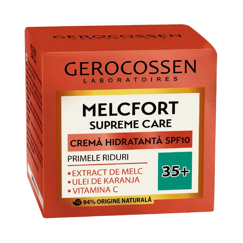 Popular Crema hidratanta primele riduri 35+, SPF10, Melcfort, 50 ml, Gerocossen