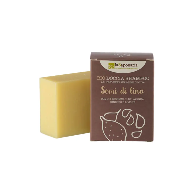 Ofertă de sezon Sampon si gel de dus solid, 100g, La Saponaria