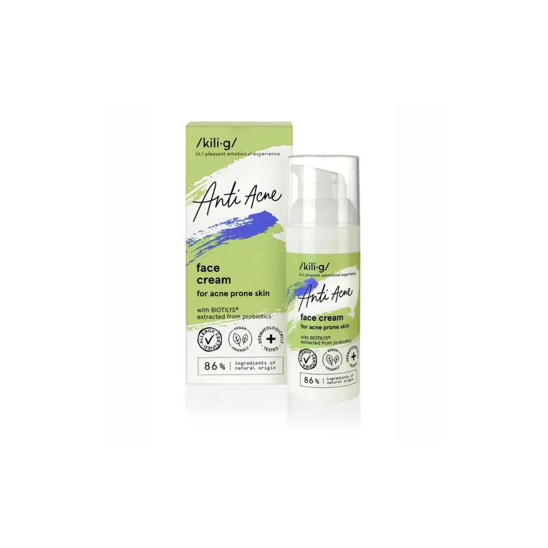 Kilig Anti Acne Crema fata anti-acnee, 50ml Cumpără online