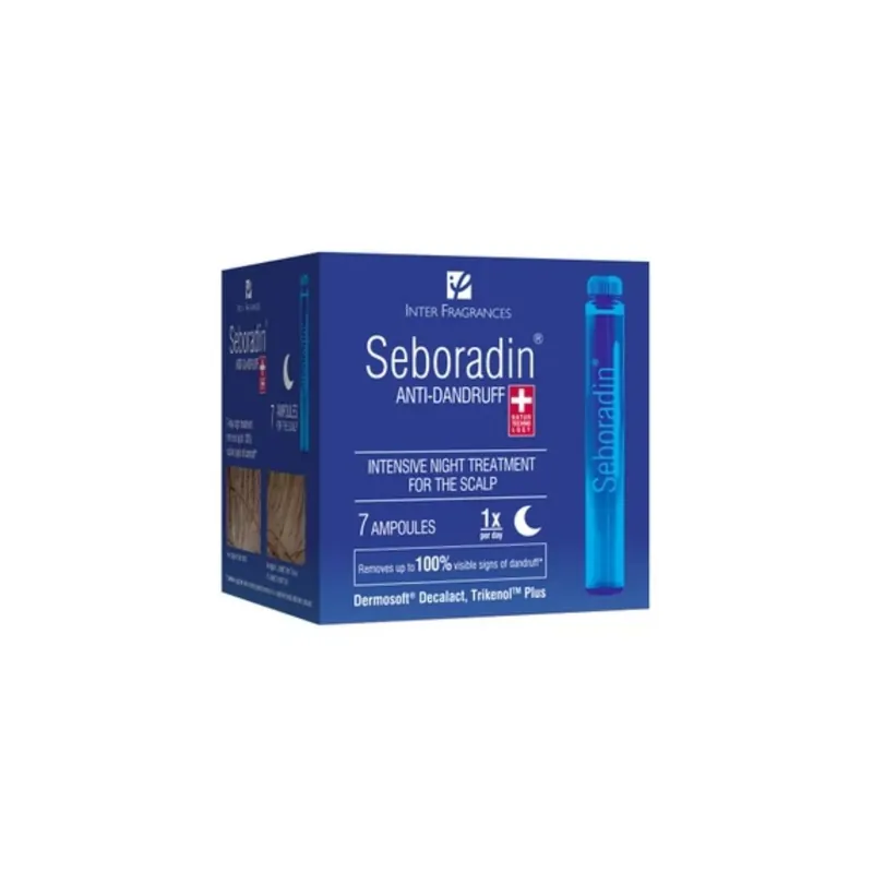 Cel mai bun preț Seboradin antimatreata, 7 fiole * 5.5ml