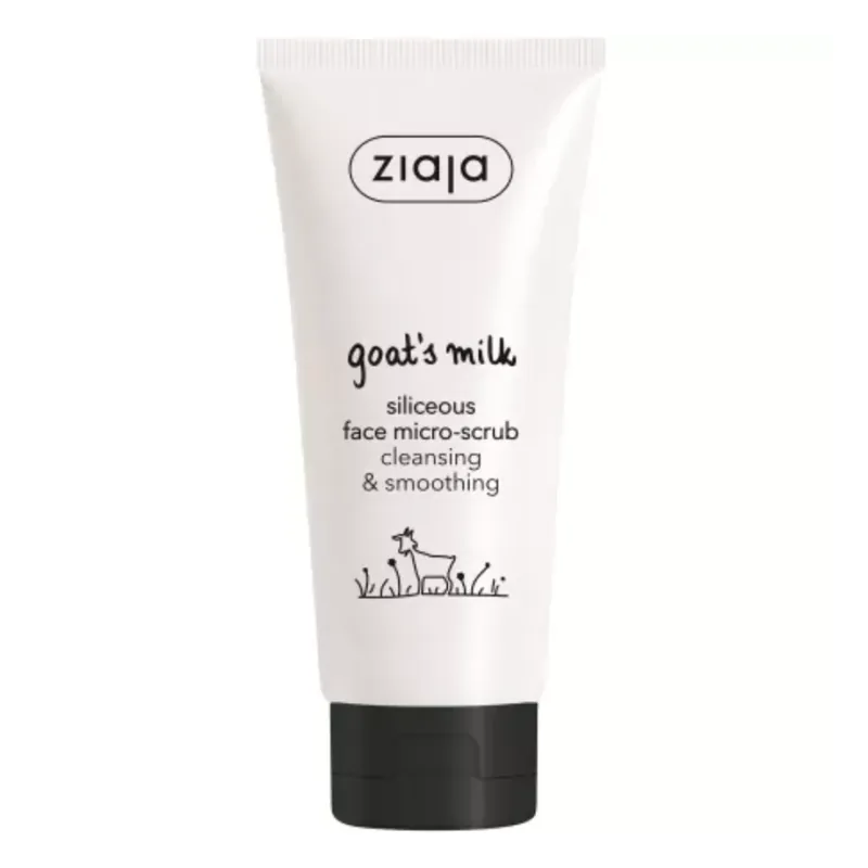 Ofertă specială Scrub microcristalin cu siliciu pentru fata Goat‘s Milk, 75 ml, Ziaja