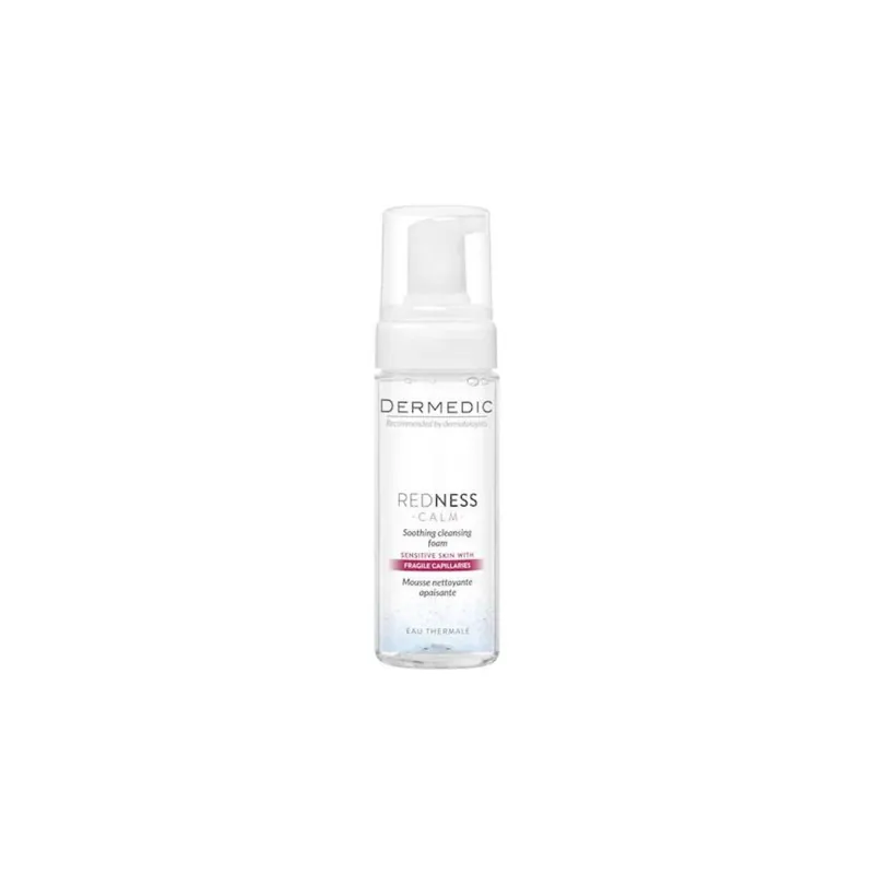 Spuma de curatare calmanta REDNESS CALM, 150 ml, Dermedic Noutate