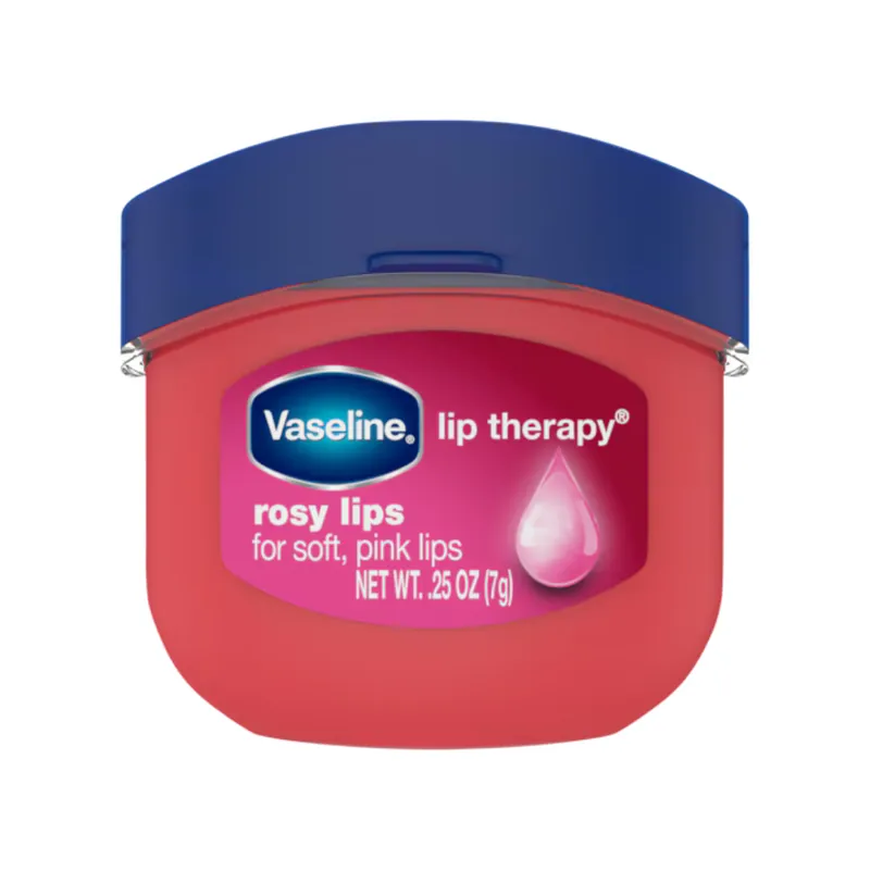 Reducere de preț Vaseline Lip Therapy Rosy Mini, balsam de buze hidratant cu tenta roz 7 g