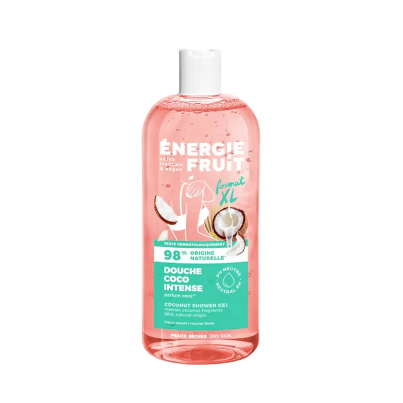 Livrare rapidă Energie Fruit Coconut Shower Gel, gel de dus hidratant pentru piele uscata 500 ml