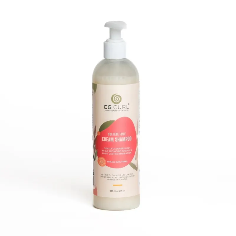 CG Curl Sulfate Free Cream Shampoo, sampon cremos fara sulfati 355 ml Ofertă exclusivă