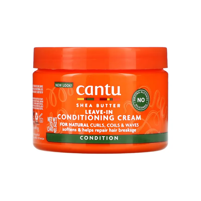 Cantu Leave-in Conditioning Cream, balsam crema fara clatire pentru par cret 340 g Noutate