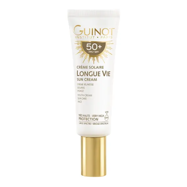 Crema de fata cu protectie solara Guinot Longue Vie Creme Solaire SPF50 50ml Cumpără online