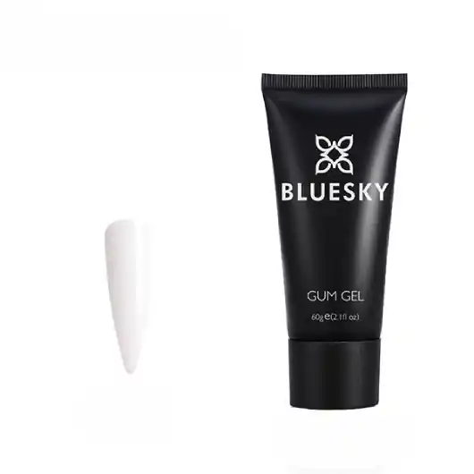 Gel unghii semipermanent Bluesky Gum Milky White 60g Plată sigură