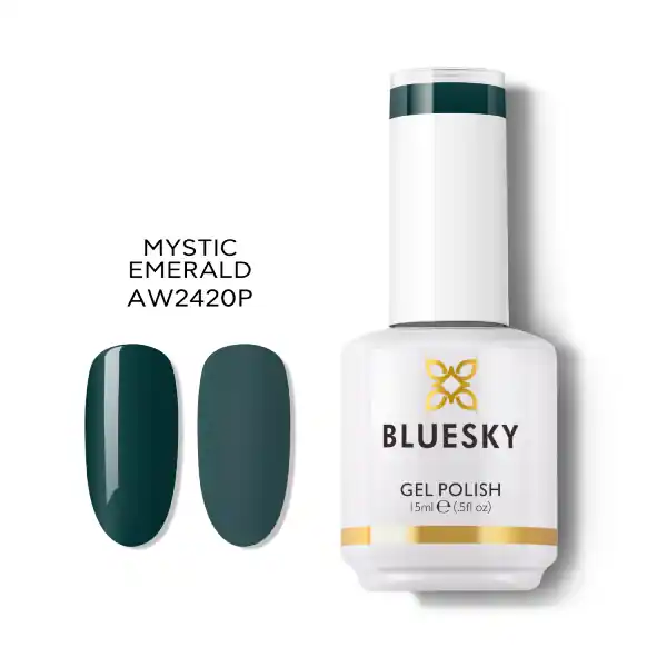 Cumpără online Oja semipermanenta Bluesky UV Mystic Emerald 15ml