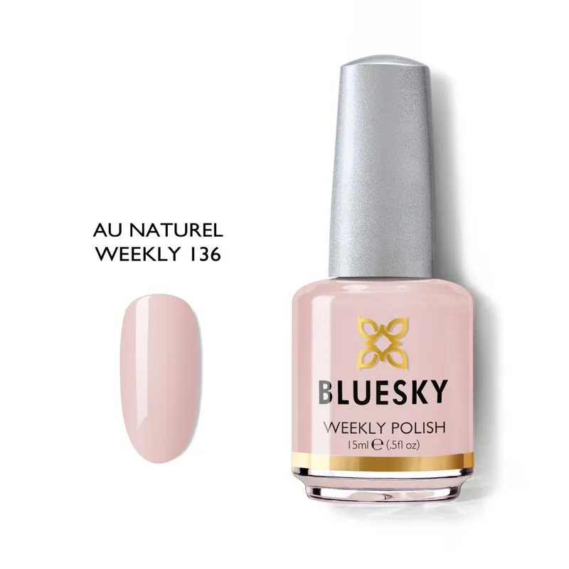 Lac de unghii Bluesky Au Naturel 15ml Nu rata