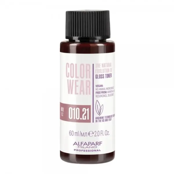 Cumpără acum Alfaparf COLOR WEAR - Vopsea de par demipermanenta nr.10.21 Soft Lightest Violet Ash Blonde 60ml