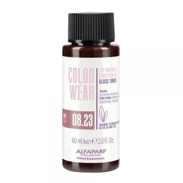 Alfaparf COLOR WEAR - Vopsea de par demipermanenta nr.8.23 Soft Light Violet Golden Blonde 60ml Retur gratuit